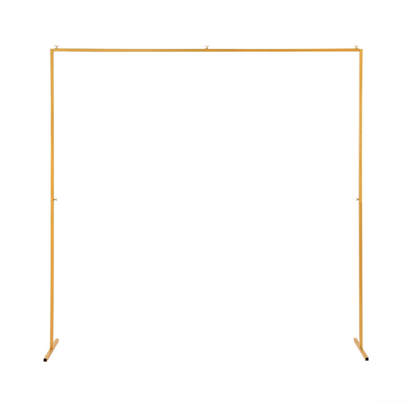 Backdrop Stand 2M Wedding Party Flower Balloon Display Golden