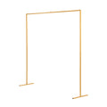 Backdrop Stand 2M Wedding Party Flower Balloon Display Golden