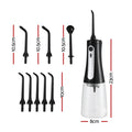 Devanti Cordless Water Flosser Oral Irrigator Black