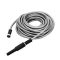 Giantz 30M Stainless Steel Water Hose with Spray Nozzle