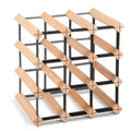 Artiss Wine Rack 12 Bottle Wood Storage Holder Stand