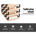 Artiss Wine Rack 12 Bottle Wood Storage Holder Stand