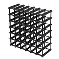 Artiss Wine Rack 42 Bottle Black Storage Display