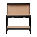 Giantz 120cm Workbench Pegboard Work Table 20 Hooks