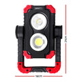 Giantz LED Work Light Rechargeable USB Cordless Torch Rotating Folding