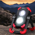 Giantz LED Work Light Rechargeable USB Cordless Torch Rotating Folding