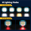 Giantz Rechargeable LED Work Light USB Cordless Magnetic Torch Lamp