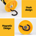 Giantz LED Work Light Rechargeable USB Cordless Hook Folding