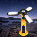 Giantz LED Work Light Rechargeable USB Cordless Hook Folding
