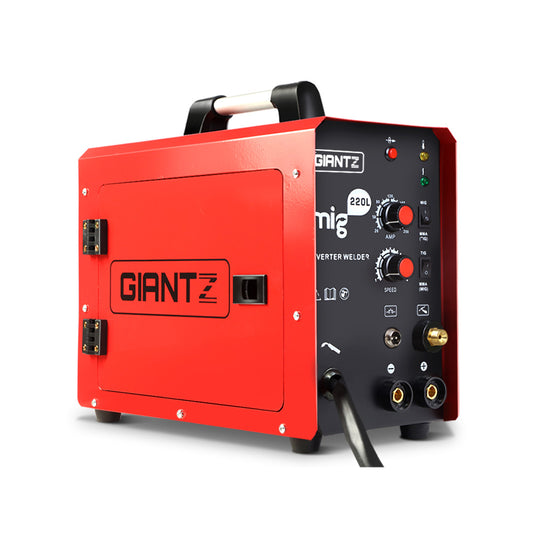 Giantz 220A Inverter Welder MMA MIG DC Gasless Portable