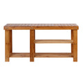Artiss Bamboo Shoe Rack Bench Storage Organiser