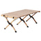 Gardeon 120CM Wooden Picnic Table Egg Roll Camping Desk