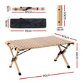 Gardeon 90cm Wooden Picnic Table Camping Desk Outdoor Furniture