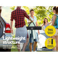 Gardeon 90cm Wooden Picnic Table Camping Desk Outdoor Furniture