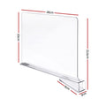 Artiss 6 Pack Closet Organizers and Storage Clear Shelf Dividers