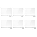 Artiss 6 Pack Closet Organizers and Storage Clear Shelf Dividers