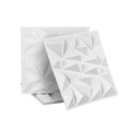 Artiss 3D Wall Panels Diamond PVC 50x50cm Set of 15