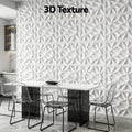 Artiss 3D Wall Panels Diamond PVC 50x50cm Set of 15
