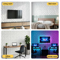 Artiss 3D Wall Panels PVC 50x50cm Set of 15 Decorative