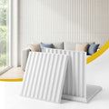 Artiss 3D Wall Panels 50x50cm PVC Set of 15 Vertical