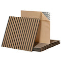 Artiss 10x Peel Stick Wall Panels 68x68cm Self Adhesive Brown