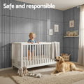 Artiss 10x Wall Panels 68x68cm Self Adhesive Grey Tiles