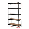 Giantz 6x1.5m Garage Shelving Warehouse Pallet Rack Storage