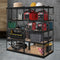 Giantz 4x1.8M Garage Shelving Warehouse Rack Black Storage
