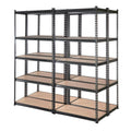 Giantz 4x1.8M Garage Shelving Warehouse Rack Storage Charcoal
