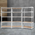 Metal Storage Shelving Rack 3x1.8m Garage Warehouse Racking Shelves