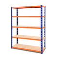 Giantz 1.8M Garage Shelving Rack Storage Blue Heavy Duty