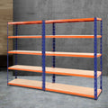Giantz 2.4Mx1.8M Garage Shelving Warehouse Rack Storage Blue