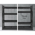Giantz 2x2M Garage Shelving Rack Black Storage