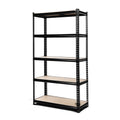Giantz 1.5M Garage Shelving Warehouse Rack Storage Black