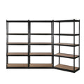 3x1.5M Steel Warehouse Shelving Rack Metal Storage Garage Shelf