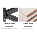 Giantz 1.5M Garage Shelving Rack Storage Charcoal