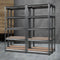 Giantz 4x1.5M Garage Shelving Warehouse Rack Storage Charcoal