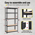 Giantz 1.5x0.7m Garage Shelving Warehouse Storage Rack Pallet