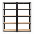 Giantz 2-Rack Garage Shelving 1.5X0.7m Warehouse Shelves Storage Rack Pallet Racking
