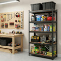Giantz Garage Shelving 1.6x0.8m Storage Rack Black