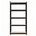 Giantz Garage Shelving 1.6x0.8m Storage Rack Black