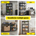 Giantz Garage Shelving 1.6x0.8m Storage Rack Black