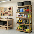 Giantz Garage Shelving 1.6x0.8m Storage Rack Yellow