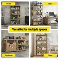 Giantz Garage Shelving 1.6x0.8m Storage Rack Yellow