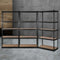 Giantz 3x1.8M Garage Shelving Warehouse Rack Black