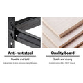 Giantz 1.8M Garage Shelving Warehouse Rack Storage Shelf Charcoal