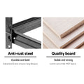 Giantz 5x1.8M Garage Shelving Warehouse Rack Charcoal