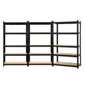 Giantz 3x1.8M Garage Shelving Warehouse Rack Storage Black