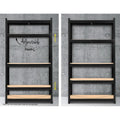 Giantz 5x1.8M Garage Shelving Rack Storage Black Pallet