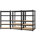 Giantz 5x1.8M Garage Shelving Rack Storage Black Pallet